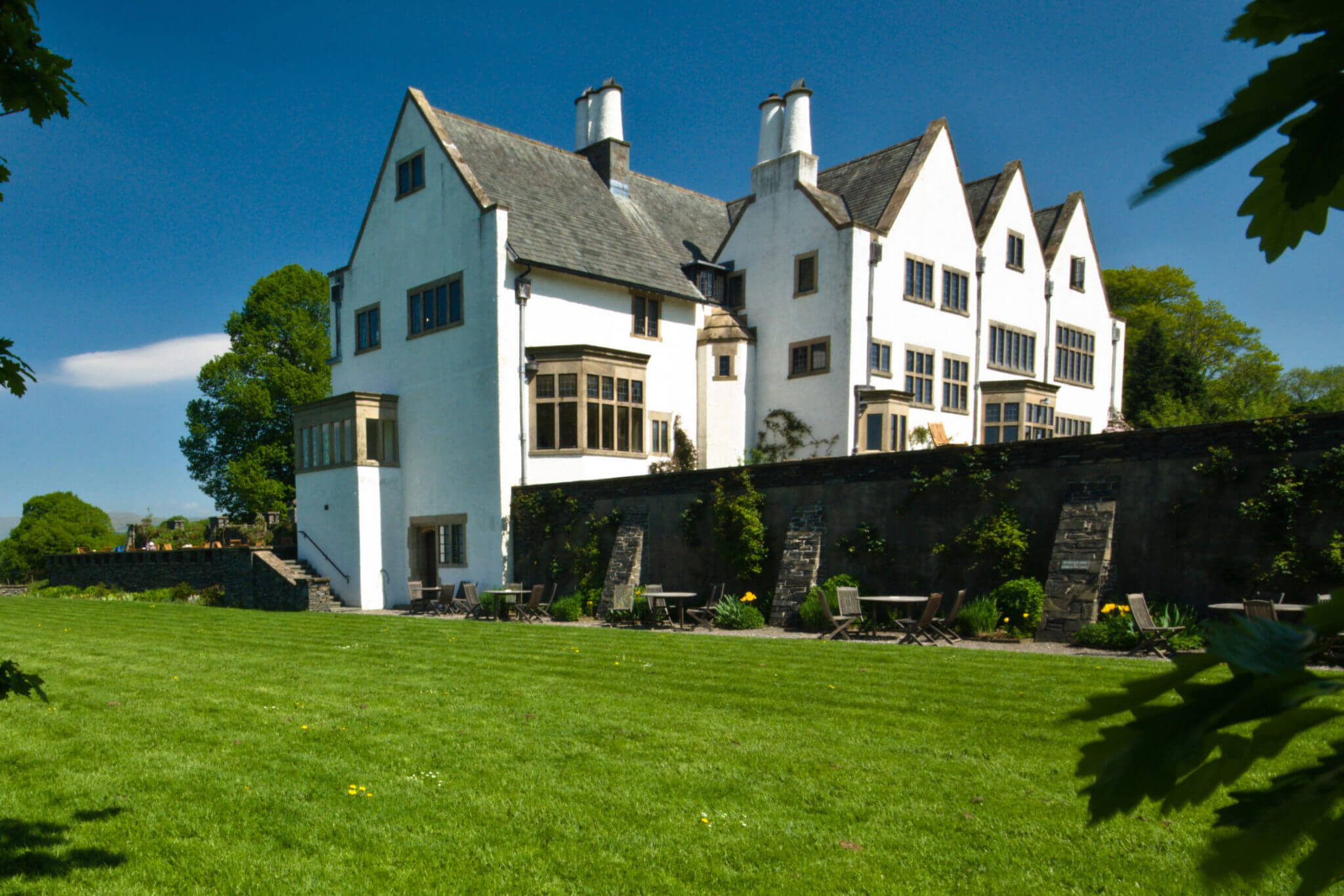 Just outside Bowness-on-Windermere is Blackwell House, one of the UK's finest examples of Arts and Crafts architecture.
